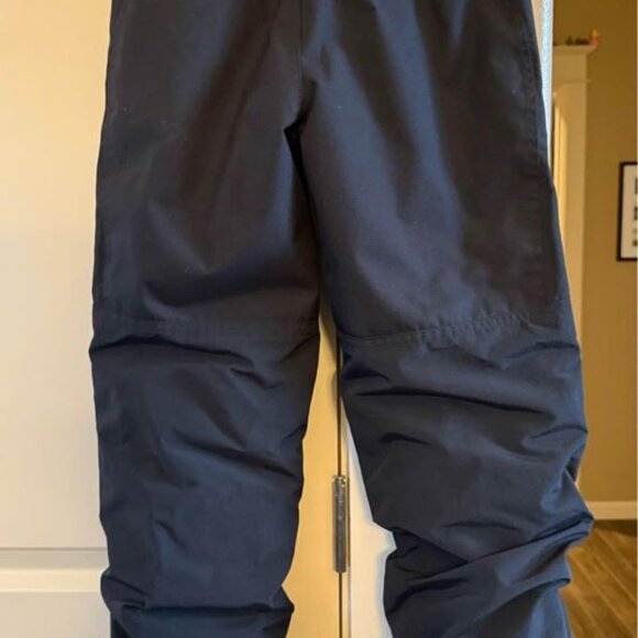 Kid’s Black Lands’ End Snowpants with Reinforced Knees and Bottom-Size 10S - Picture 8 of 8
